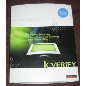 Icverify CyberCash Version 2.5 Payment Processing, Installment Billing 