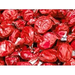 Foil Wrapped Hard Candy   Cherry   Red Grocery & Gourmet Food