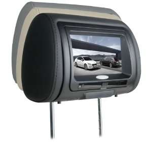   HEADREST DIGITAL LED TOUCHSCREEN PANEL WITH BUILT IN DVD PLAYER