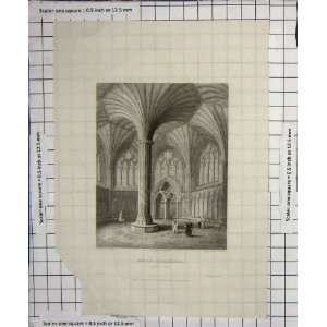    1835 Wells Cathedral Chapter House Garland Turnbull