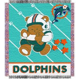  NFL Miami Dolphins Baby Blanket