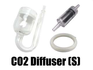 Plant Aquarium CO2 Diffuser S Kit CO2 tube+Check Valve  
