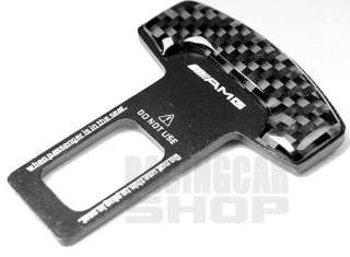 BENZ AMG carbon fiber seat belt buckle null Insert for all model W221 