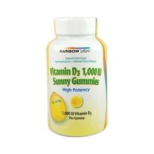  Vitamin D3 1000 IU Sunny GummiesTM