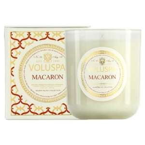  Voluspa Maison Blanc Macaron Classic Candle 12oz Beauty
