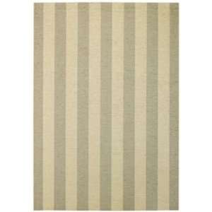  Capel Walkover Stripe 6952 Oatmeal Rectangle   3 11 x 5 