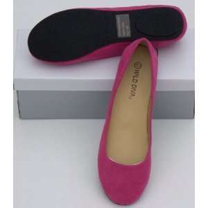  Womens Wild Diva (Sweety 39) FUCHSIA / PINK Suede Pointed 