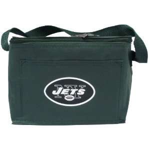    New York Jets Insulated 6 Pack Cooler Lunch Bag Automotive