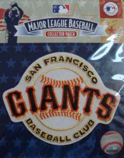 Official MLB Baseball Emblem Patch SF Giants Main Logo  
