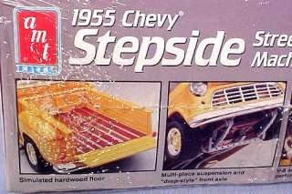   ERTL 1955 CHEVY STEPSIDE STREET MACHINE FACTORY SEALED   NEW OLD STOCK