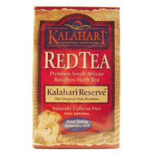Kalahari Reserve Rooibos Red Tea  Grocery & Gourmet Food