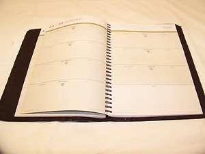 Franklyn Covey Day One Leather Monthly Weekly Planner Unused  