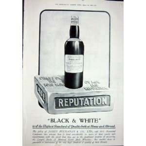  1923 ADVERTISEMENT BLACK BUCHANANS SCOTCH WHISKY
