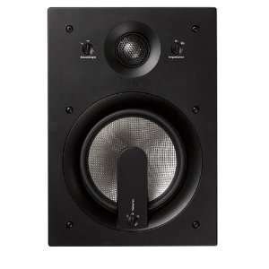 JAMO IW408 80W 2 Way In Wall Speaker, White Paintable 