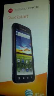 Motorola Atrix 4G   16GB   Black (AT&T) Smartphone FLAWLESS w/ Otter 