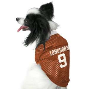   Texas Longhorns #9 Burnt Orange Dog Football Jersey