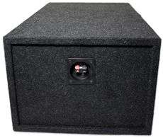 MTX TS5512 44 12 SQUARE SUBWOOFERS + VENTED SUB BOX 613815581703 