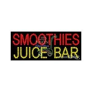  Smoothies Juice Bar LED Sign