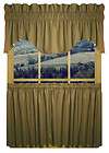 country blue tier curtains  