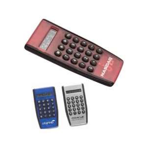  Slim calculator with rubber keys.
