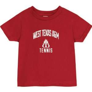   Cardinal Red Toddler/Kids Tennis Arch T Shirt