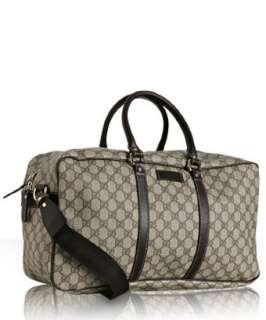 Gucci beige GG plus travel duffel bag   