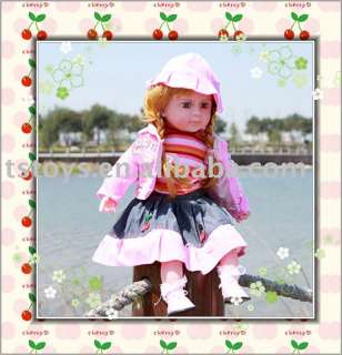 2011 new style music 24 inch doll,American doll,real baby doll  