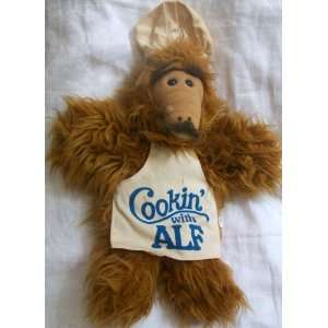   Cooking with Alf, 11 Plush Vintage Hand Puppet Doll Toy Toys & Games