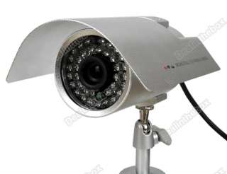 36 LED Color CCTV IR Night Vision Digital CMOS Video Camera Silver