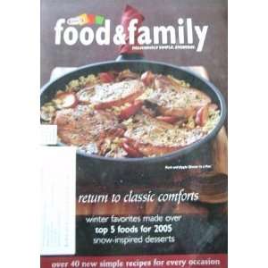  Magazine Kraft Food and Family (Return to Classic Comforts 