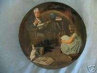 1984 Norman Rockwell THE STORYTELLER Collector Plate  