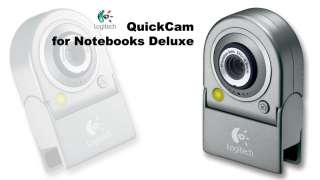 Logitech® QuickCam® for Notebooks Deluxe with built in microphone