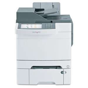  X548dte Multifunction Laser Printer, Copy/Fax/Print/Scan 