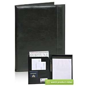  Black Leather Writers Padfolios