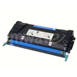    Compatible Toner Cartridge for Lexmark C522n,Cyan Electronics