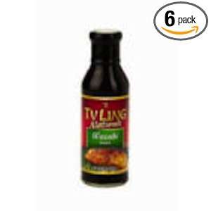 Ty Ling Wasabi Sauce, 15 Ounce Glass (Pack of 6)  Grocery 