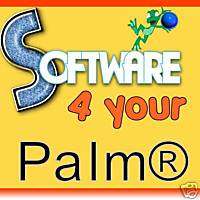 PDA Software & Games For PALM Tungsten C E E2 T2  