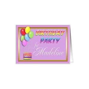  Madeline Birthday Party Invitation Card Toys & Games