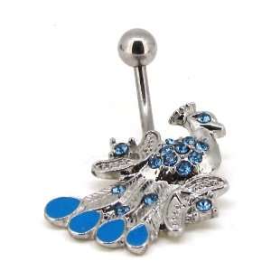 Body Accentz™ Belly Button Ring Navel Pregnancy dolphin Body Jewelry 