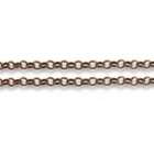 metre antique copper chain make jewellery pendulums 