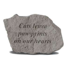  Garden Stone Pet Memorial Cats Leave Paw Prints On Our 