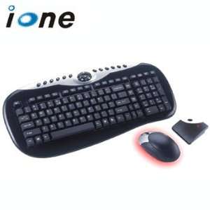  IONE WIRELESS KEYBOARD AND OPTICAL MOUSE
