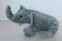Pier 1 Imports Elephant Grey Beanbag Plush Stuffed Animal Small  