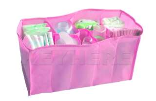 Pink Baby Diaper Nappy Change Storage bag Liner Lining  