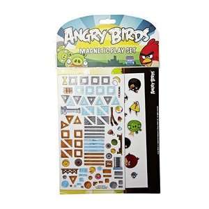 Angry Birds Magnetic Playset Magnet 115 Piece Licensed  