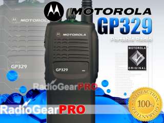 Motorola GP329 Portable Radio VHF 136 174Mhz GP 329  