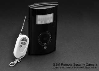 GSM Remote Security Camera (Quad band, Motion Detection, Nightvision)
