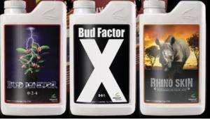 Advanced Bud Ignitor, Bud factor X, Rhino Skin 1l  