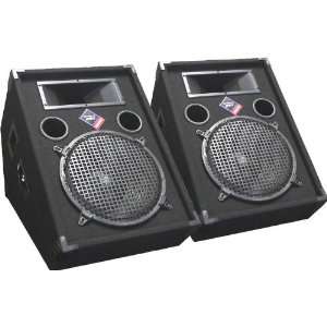  Nady PFW12 12 400W 2 Way Wedge Monitor Pair Musical Instruments