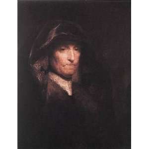   Inch, painting name The Artists Mother, by Rembrandt